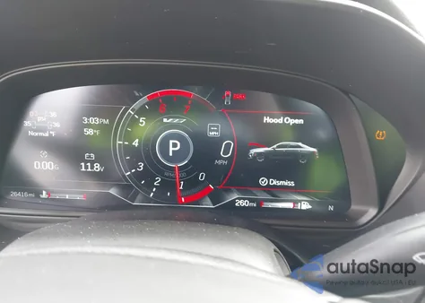 2023 Cadillac Ct4-V V-Series Blackwing z USA, uszkodzony, nr VIN 1G6DL5RP4P0410013